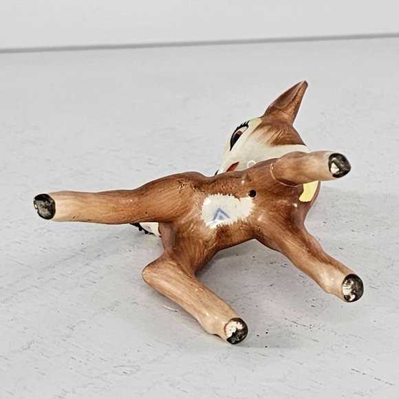 Vintage Goebel Disney Bambi Figurine Bug On Tail *Repaired* - Picture 6 of 7